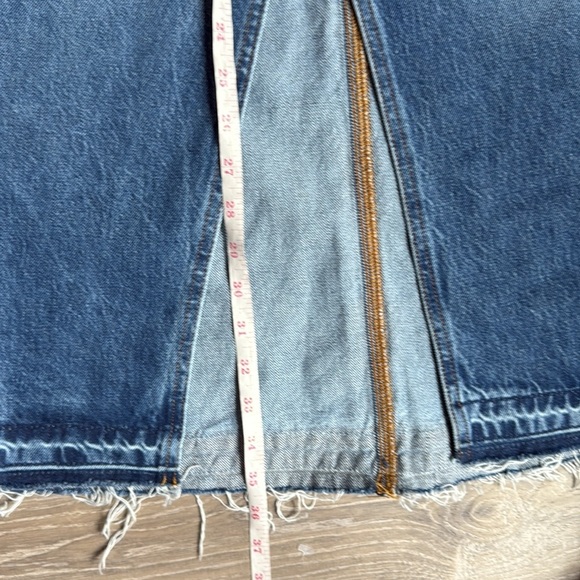 FRAME The Midaxi Skirt in Del Amo 23 - Picture 8 of 13